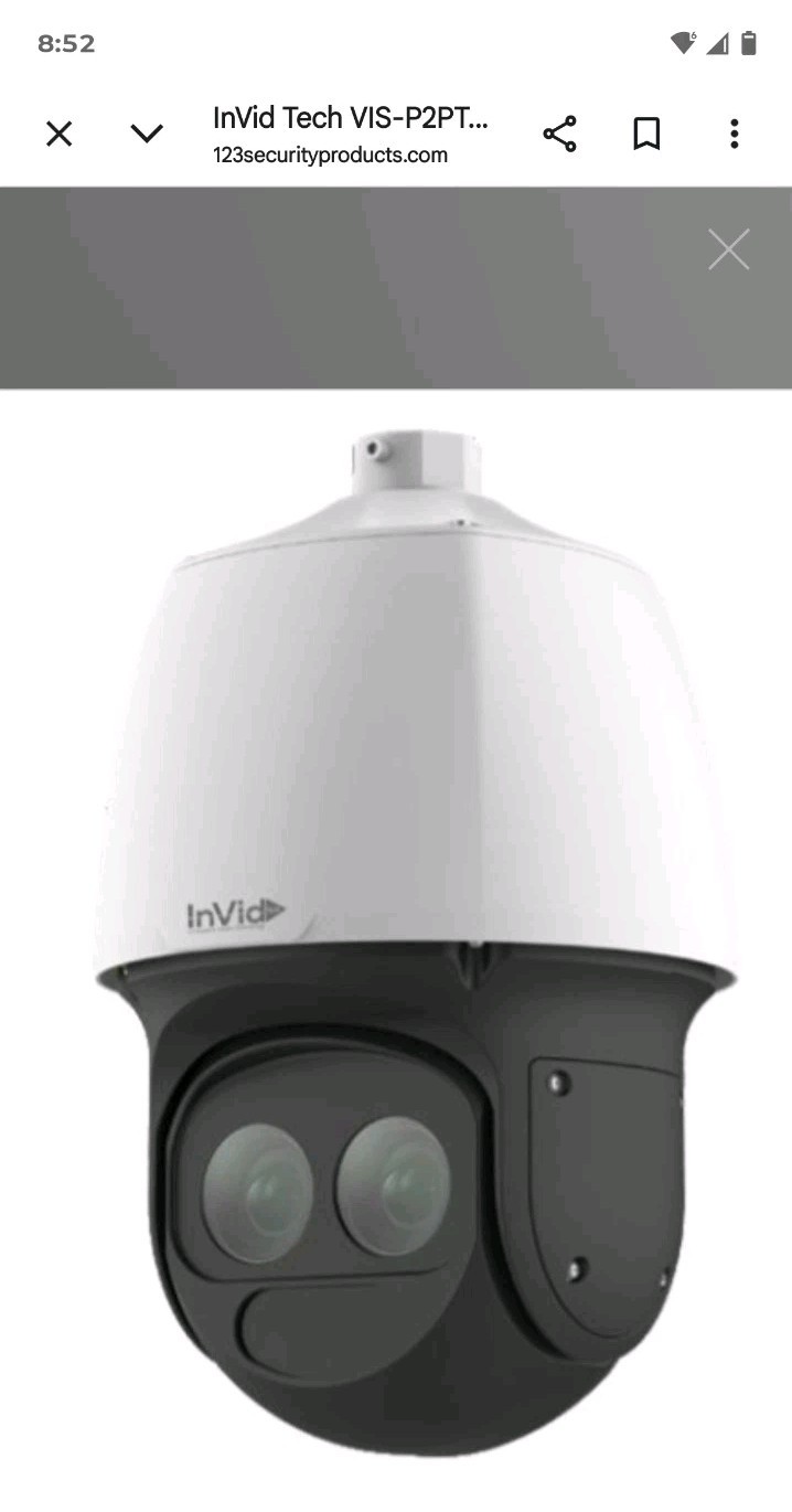 Network LASER 1640′ Night Vision 2mp, 33x SEE 3 Times Further At Night