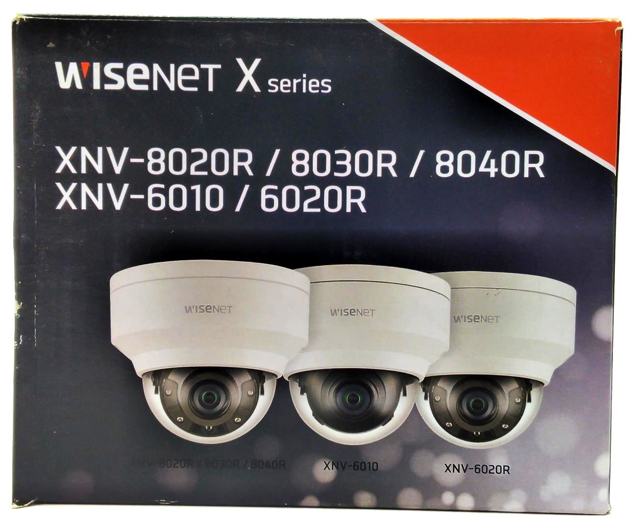 WiseNet XNV-8030R Security Camera Network Dome IR Outdoor Vandal X Series