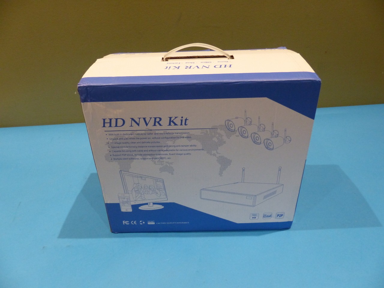 HD NVR KIT 124-21006845 4CH WIRELESS NVR KIT