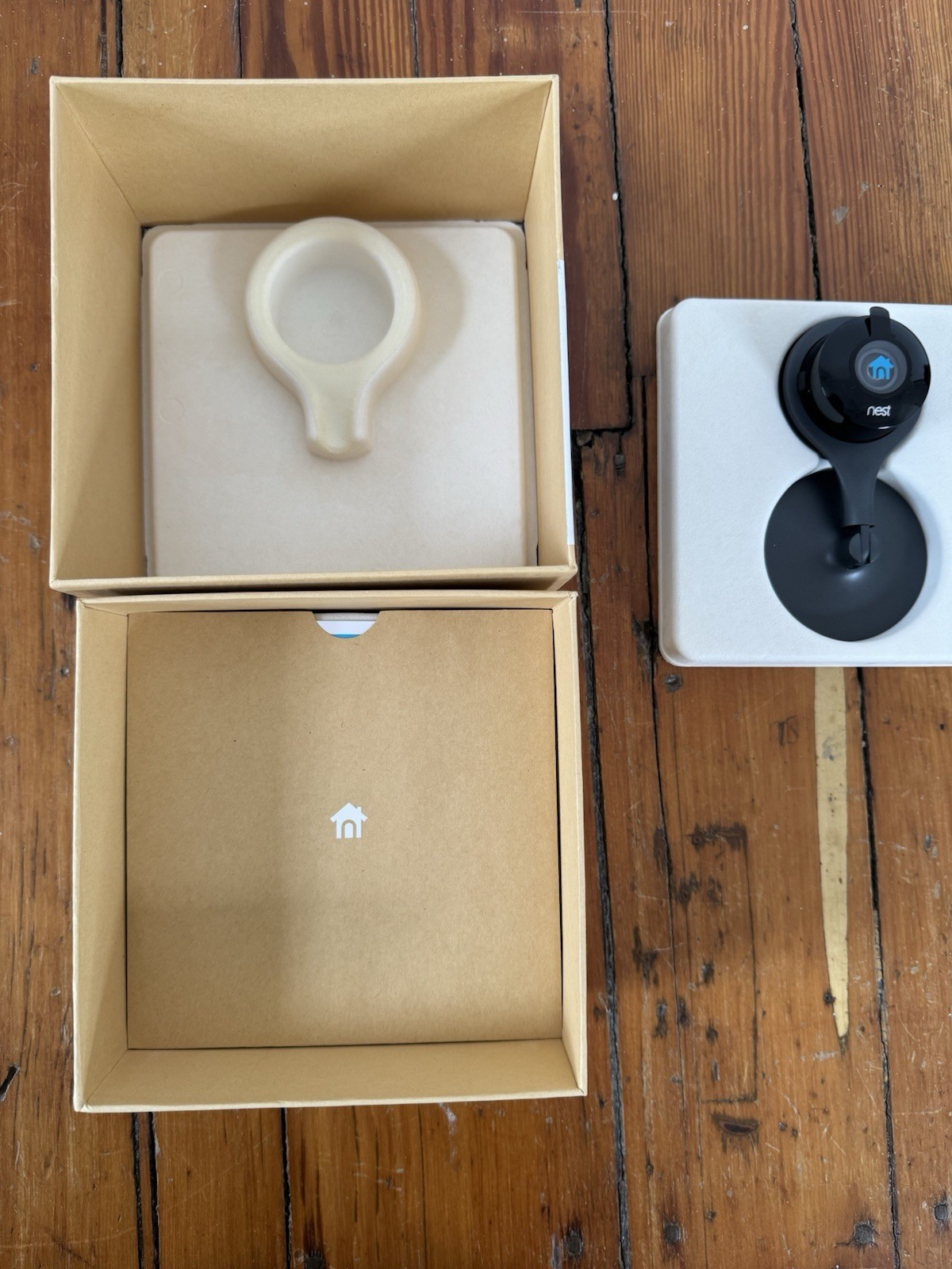 Google Nest Cam Indoor (1st Gen) Wired Security Camera – Black (Open Box)