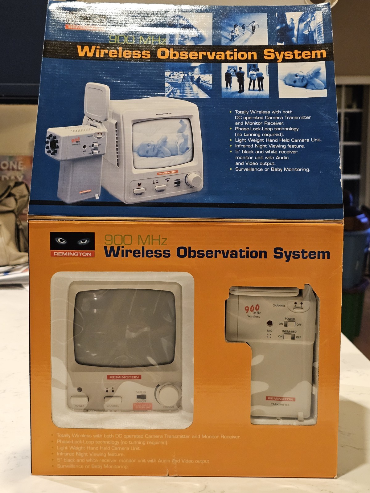 Vintage New Old Stock Remington 900 Mhz Wireless Observation System Infrared