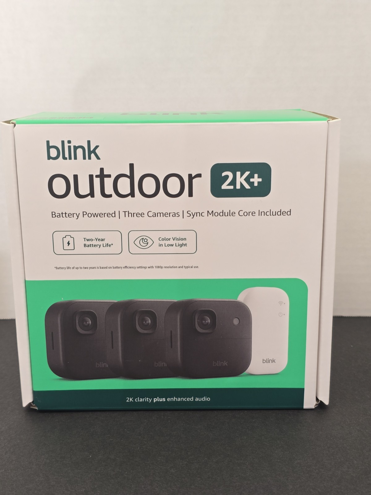 NEW Blink 2K Whole Home Bundle, 3 Outdoor, 1 Indoor And 1 Doorbell Cameras