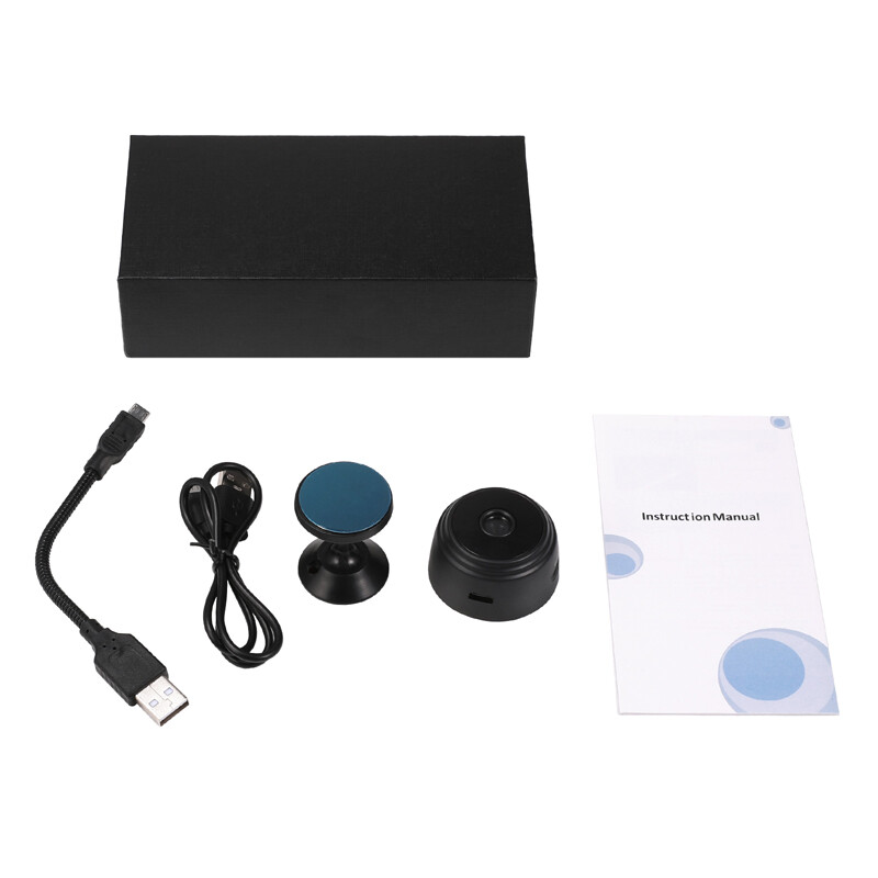 2-Way Audio Smart Mini WiFi Camera 1080P HD Night Camera w/Battery Home Security