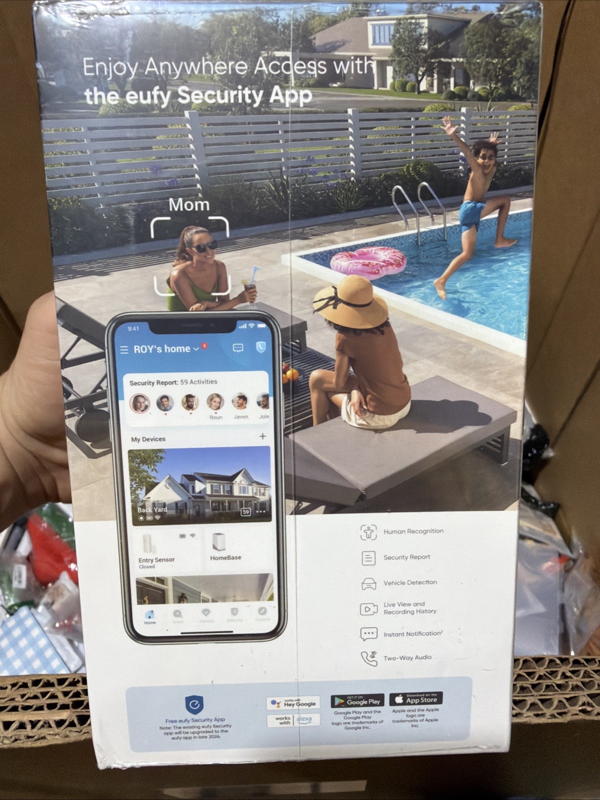 Eufy Security HomeBase S380 Security Center Local Expandable Storage New SEALED