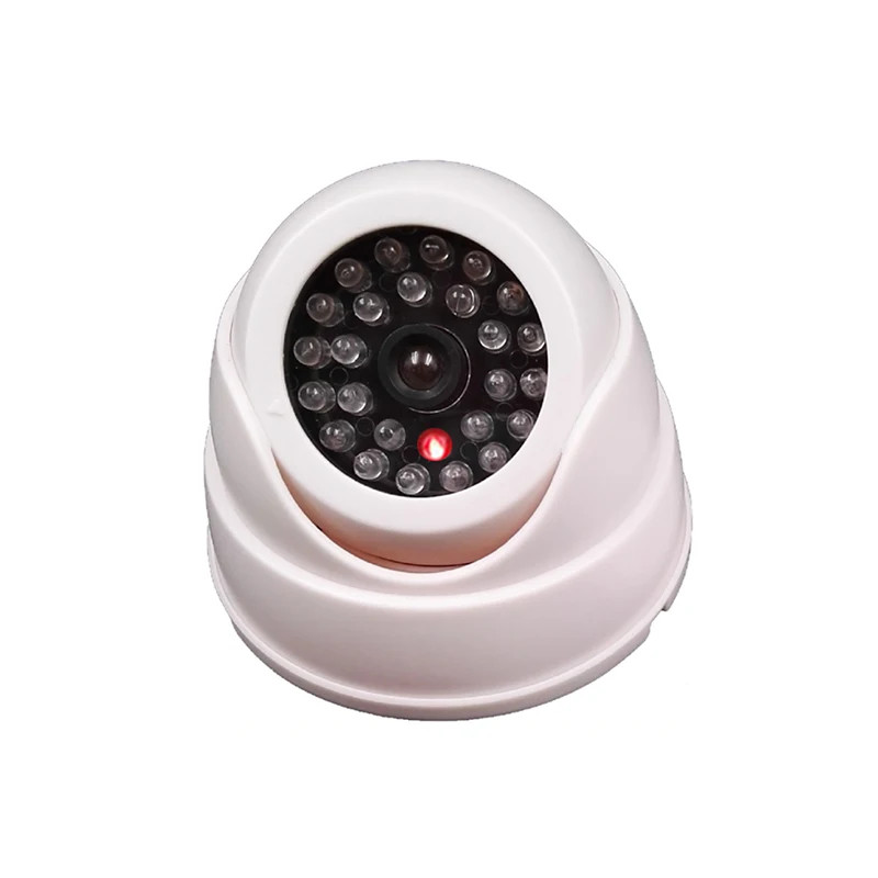 Fake Dome CCTV Dome Camera Fake Flashing LED Outdoor Indoor Battery