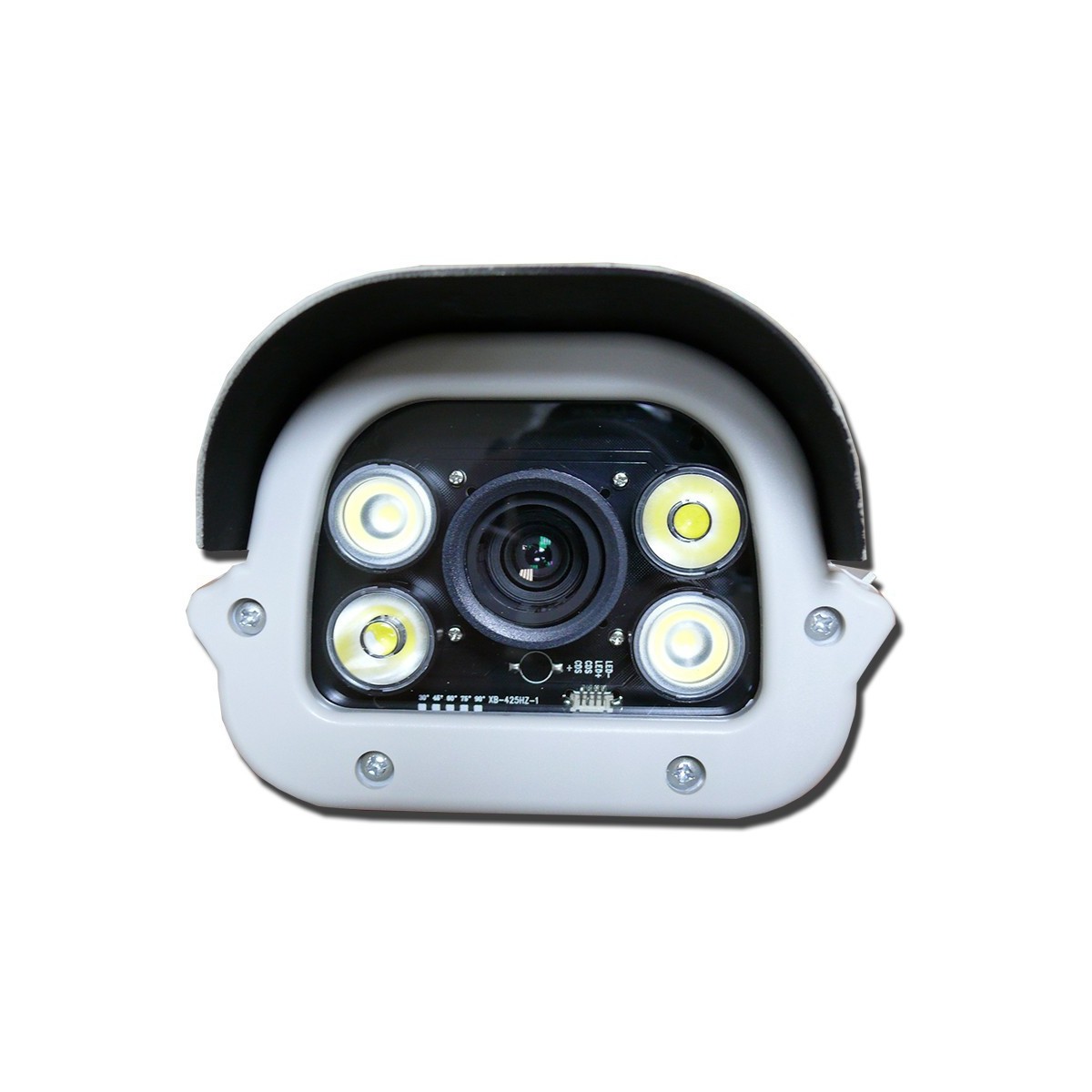 IP Camera ONVIF 2 MPX License Plate Reading 6-22 Mm Built-In LED Automatic Light
