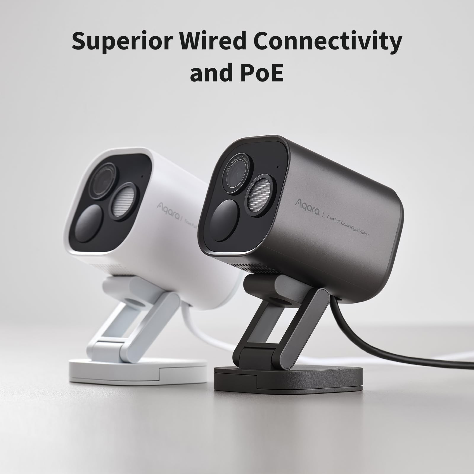 Aqara 4MP POE-White, White – PoE Version (Ethernet Supported, No Wi-Fi)