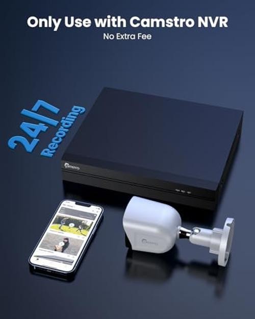 5MP Add On 2pcs Wired POE Cameras for 4K 8CH NVR, Human/Vehicle/Pet/Parcel
