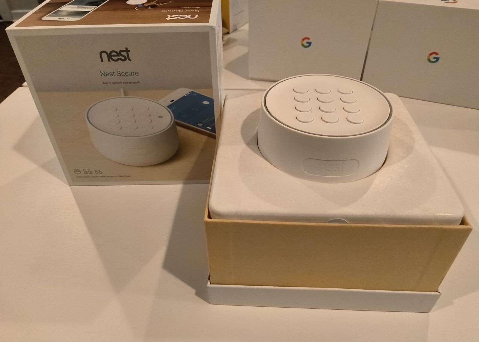 Google Nest Secure Alarm System Starter Pack (H1500ES) – Brand New sealed