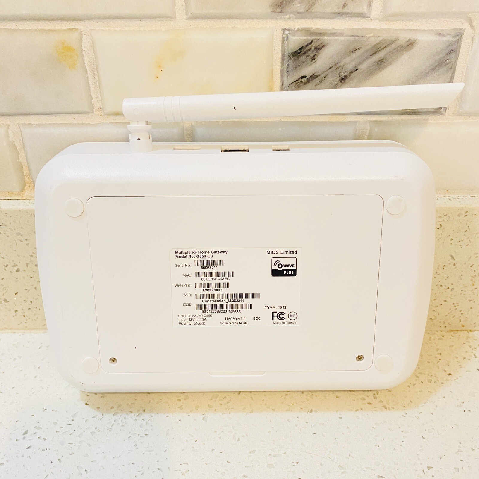 Constellation Multiple RF Home Gateway Model G550-US – Used