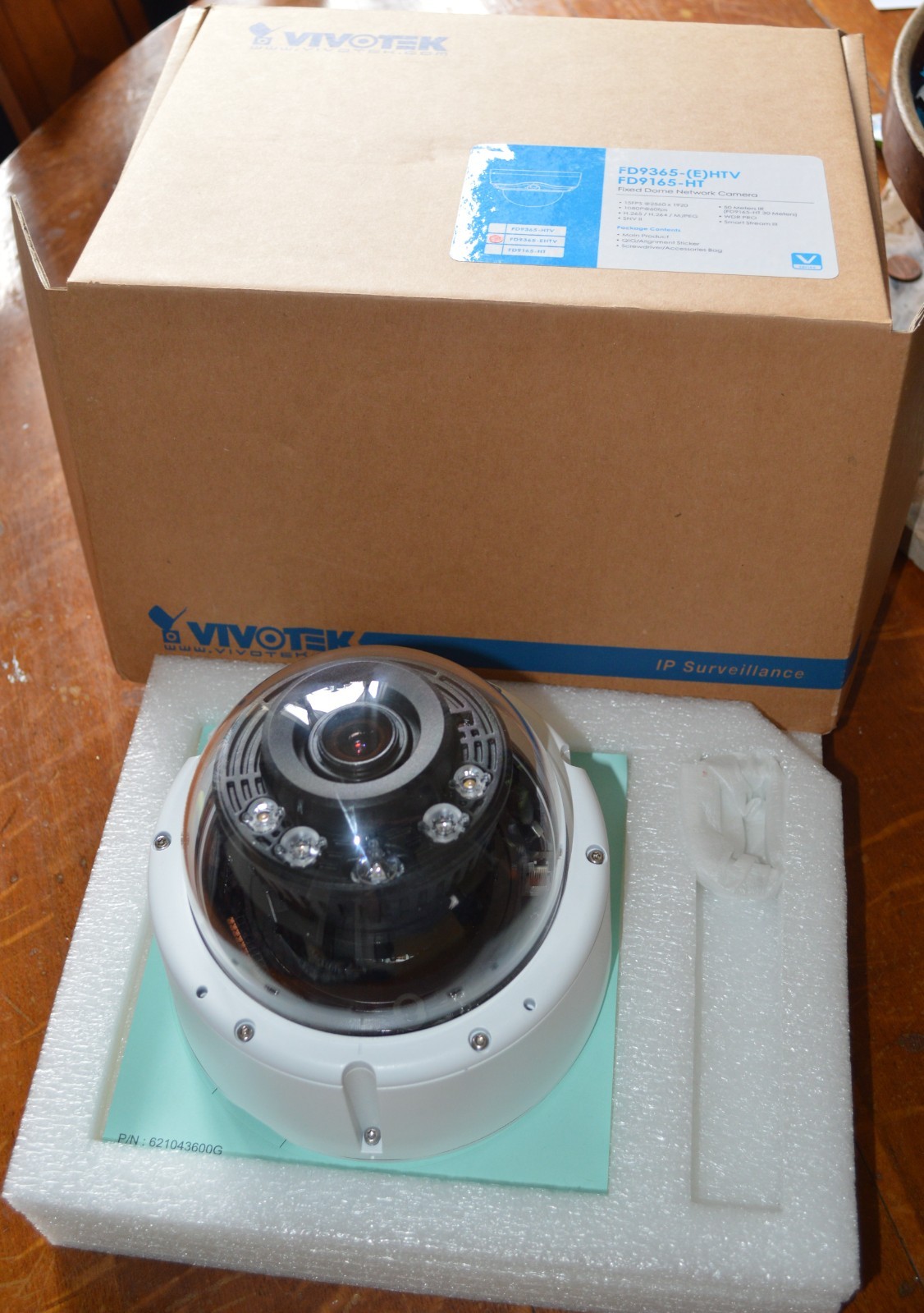 Vivotek FD9365-EHTV IR Outdoor Network Dome Camera