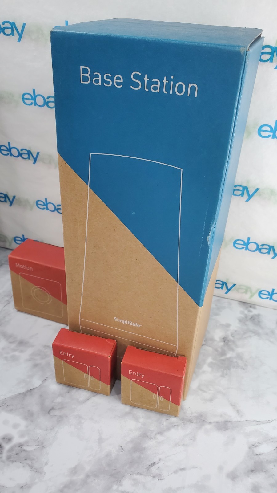 SimpliSafe 2 Door Window Entry Sensor ES3, Motion Sensor MS3 & Base Station BS3W