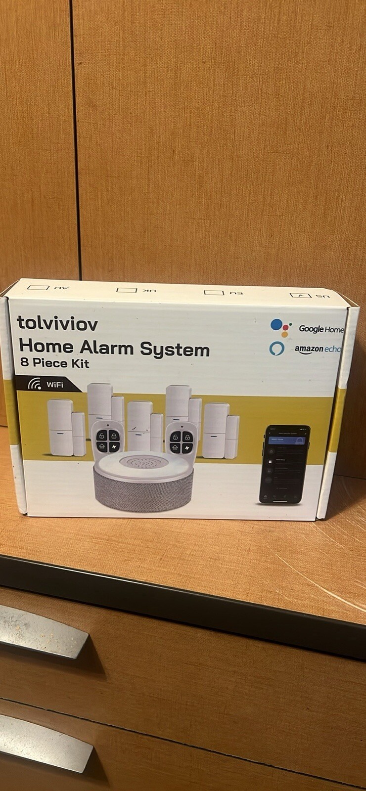 tolviviovHome Alarm System8 Piece Kit