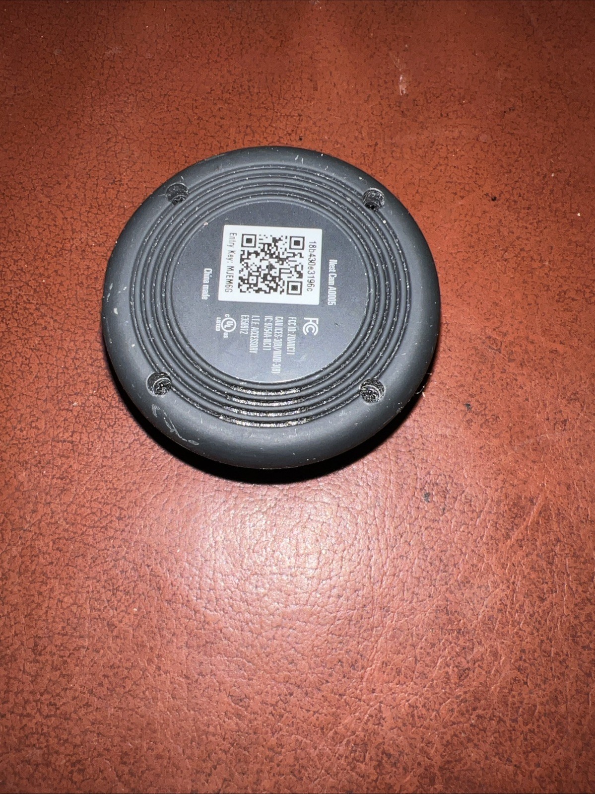 Google Nest Cam Indoor Security Camera A0005 (1st Generation) – PARTS Only