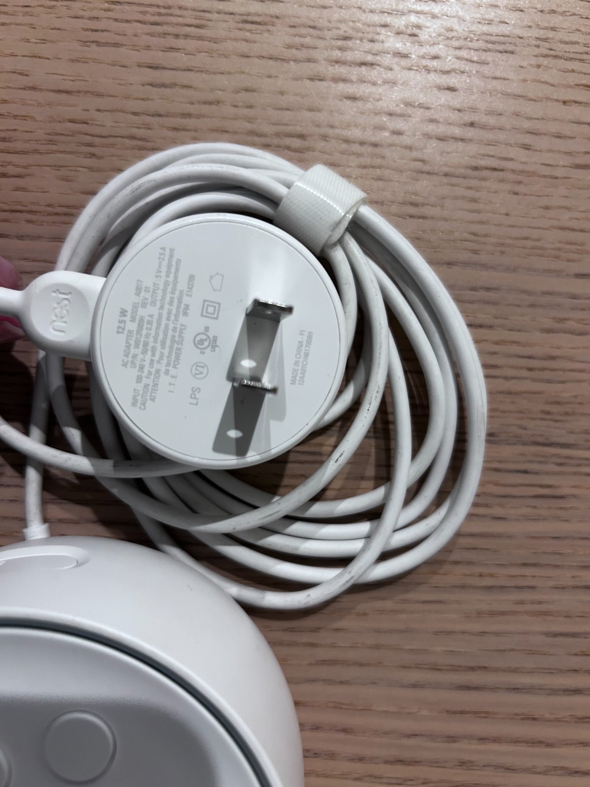 Google Nest Guard A0024 Base Only W/ Power Supply No other Accessories Clean