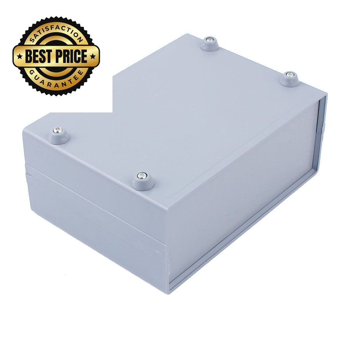 uxcell 165mmx120mmx68mm Gray Enclosure Case DIY Electronic 165*120*68, Grey