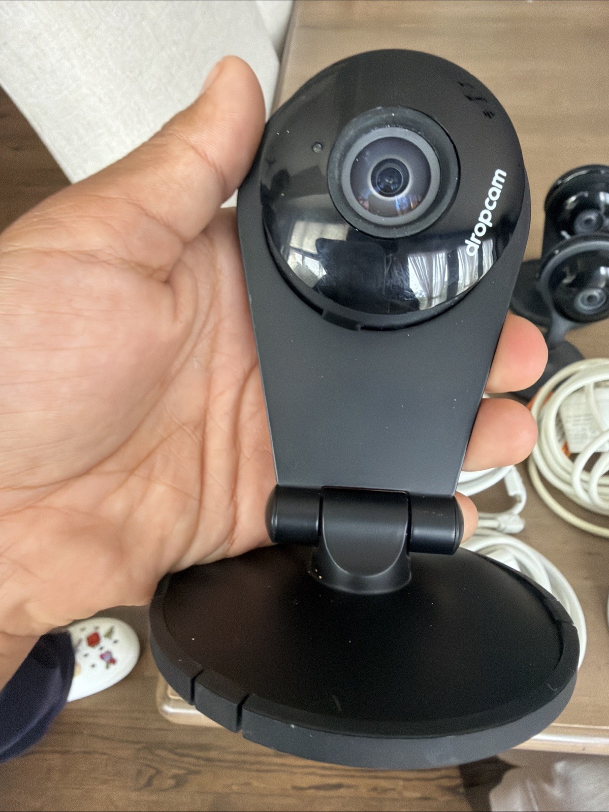 Nest Dropcam Pro Security Camera + Cord + Stand Drop Cam