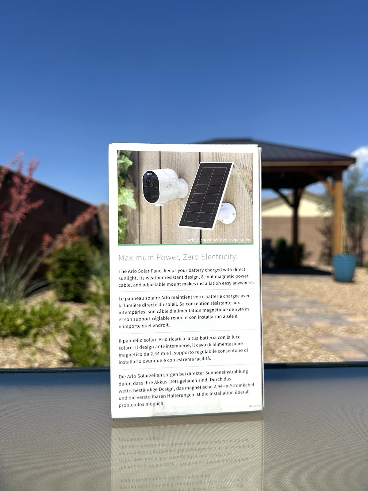 ✳️Arlo Solar Panel for Arlo Ultra, Arlo Pro 3 and Arlo Pro 3 Floodlight Camera✳️