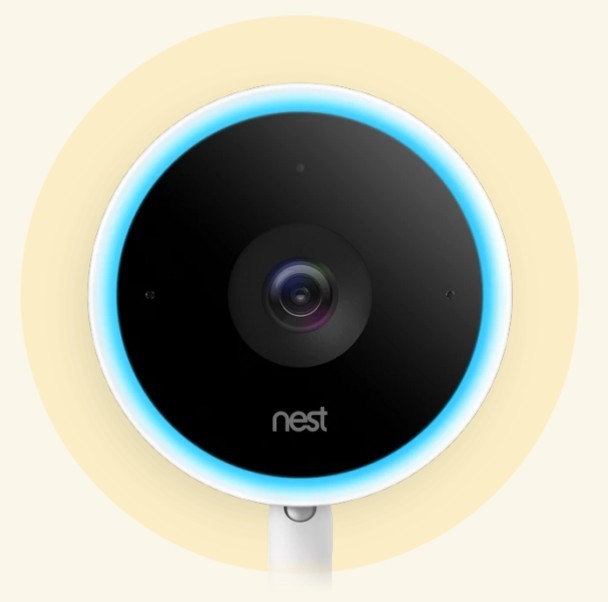 Nest NC3100US Cam IQ Indoor 1080p HD Wireless Security Camera – White