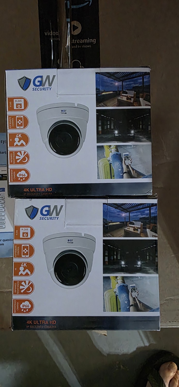 GW Surveillance System GW809702M32-8T 32 Turret IP Cameras