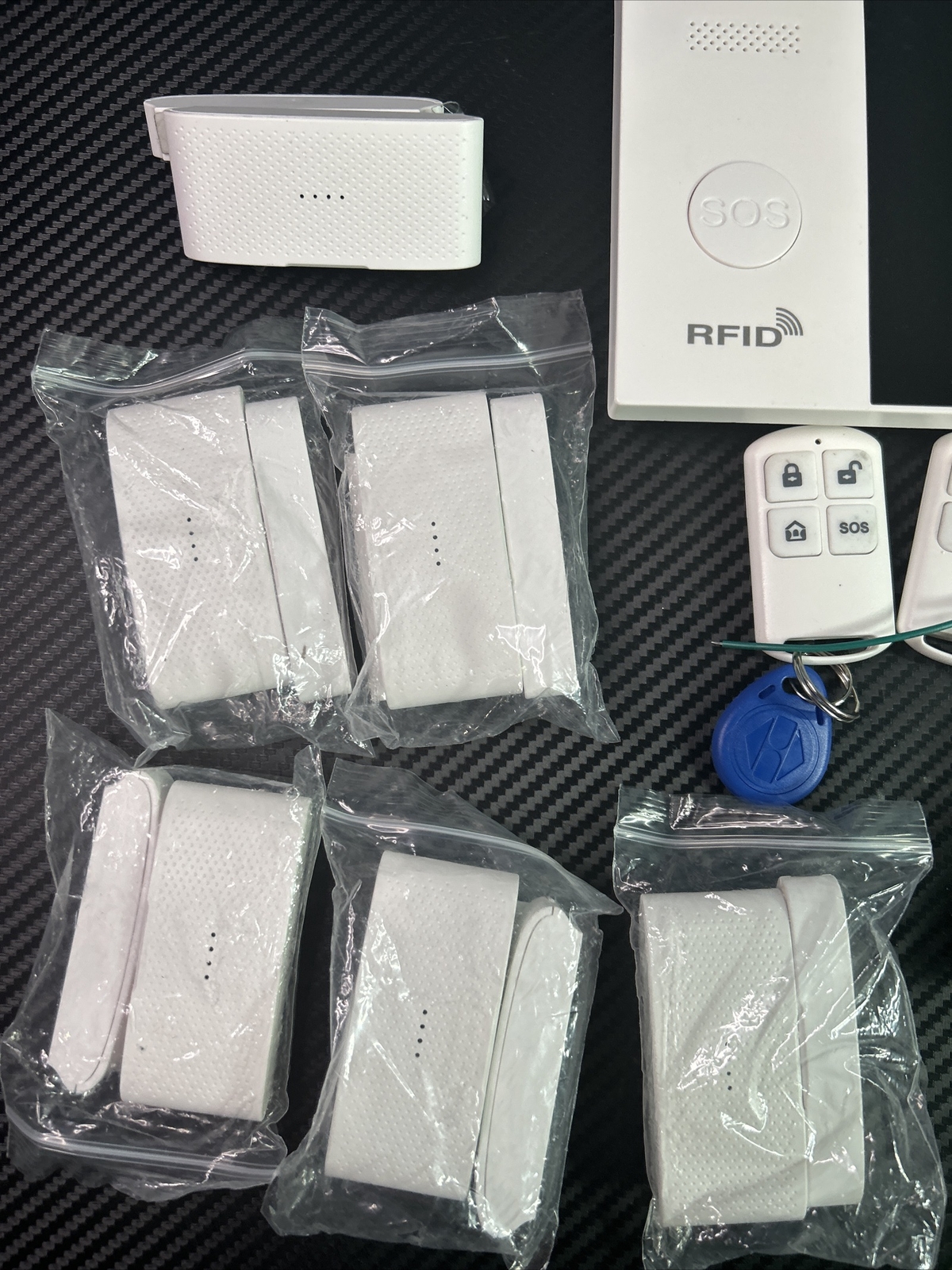 X48 APP WiFi+GSM+SMS+RFID Cloud Wireless Home Security Alarm System+Amazon Alexa