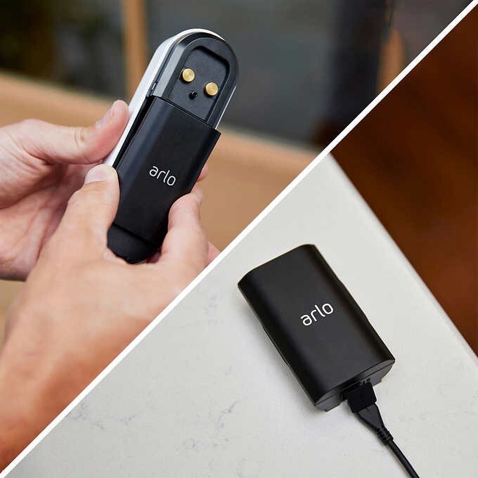 Arlo Essential Wire-Free Video Doorbell with Chime 2 Bundle