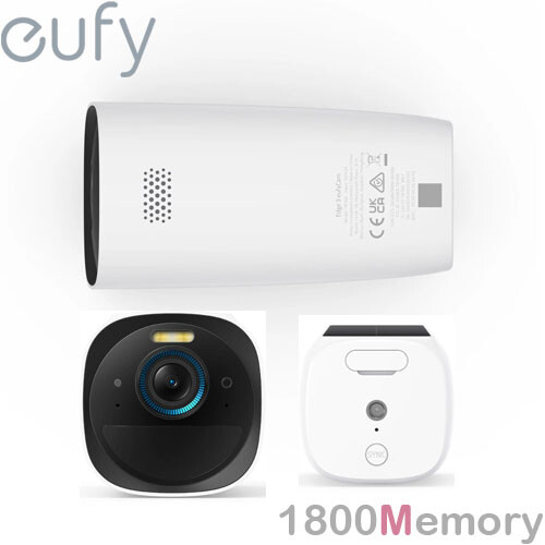 eufy Security eufyCam Cam 3 S330 4K Wireless Home Security Camera HomeBase IP67