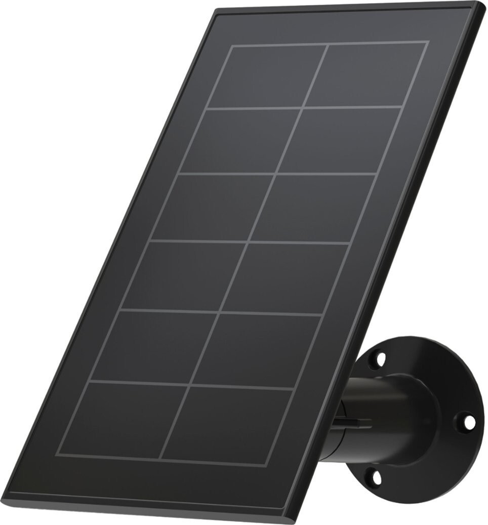 Arlo Pro 4 Wireless 2K HDR Smart Security Camera, Battery, and Solar Panel Black