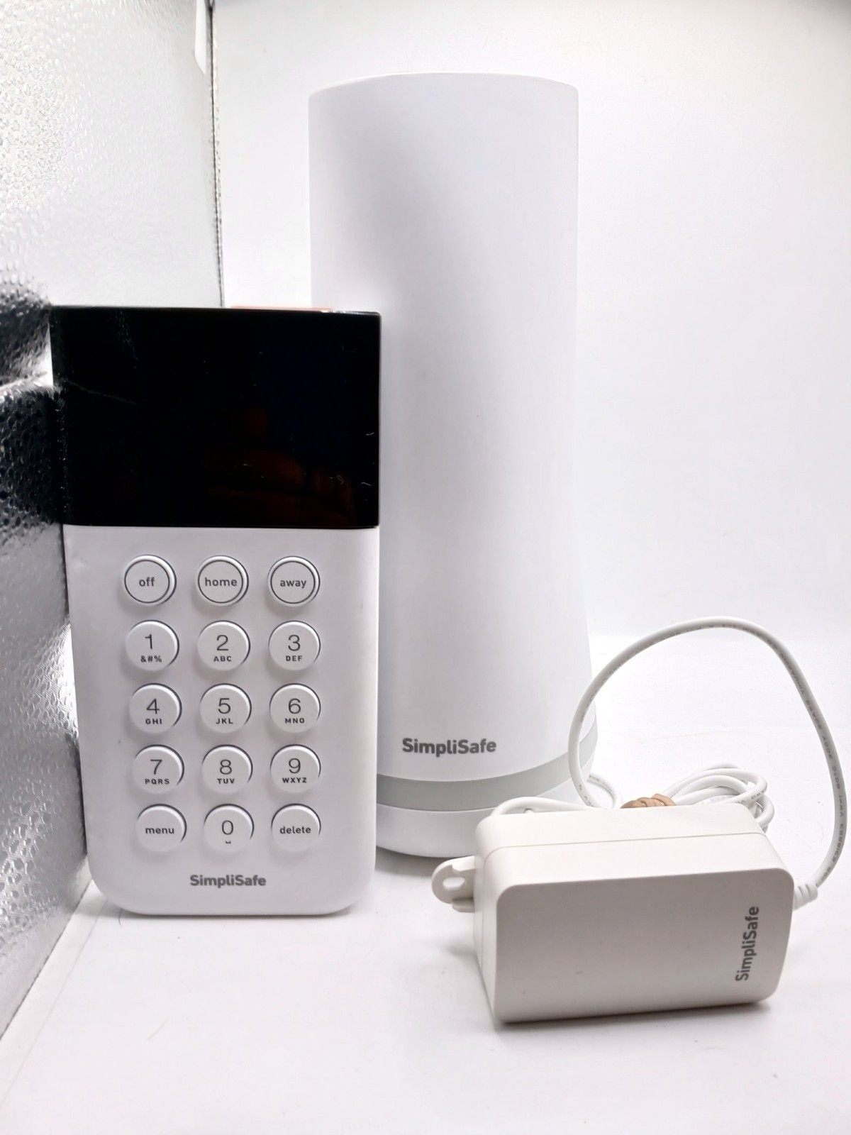 SimpliSafe SSBS3 WiFi Base Station & Wireless Keypad Home Security Tested Works