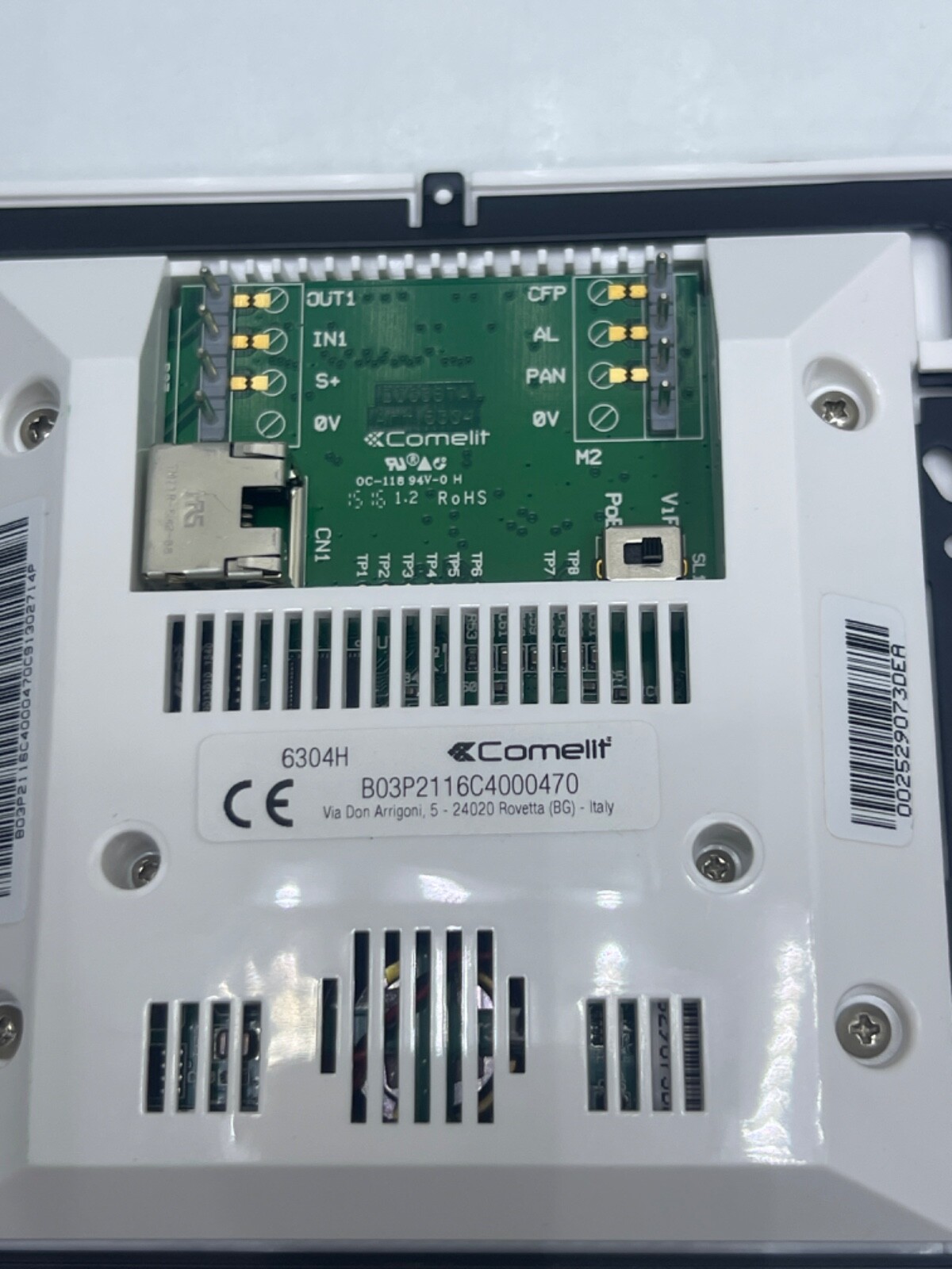 Comelit 6304H ViP Series, Hands-Free Color Monitor, Smart System