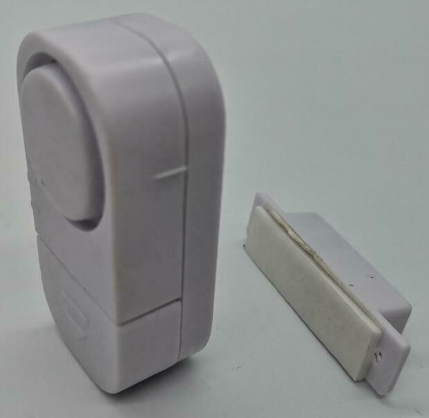 2 PACK WIRELESS DOOR AND WINDOW ENTRY ALARM BATTERY HOME SECUIRTY SYSTEM SWITCH