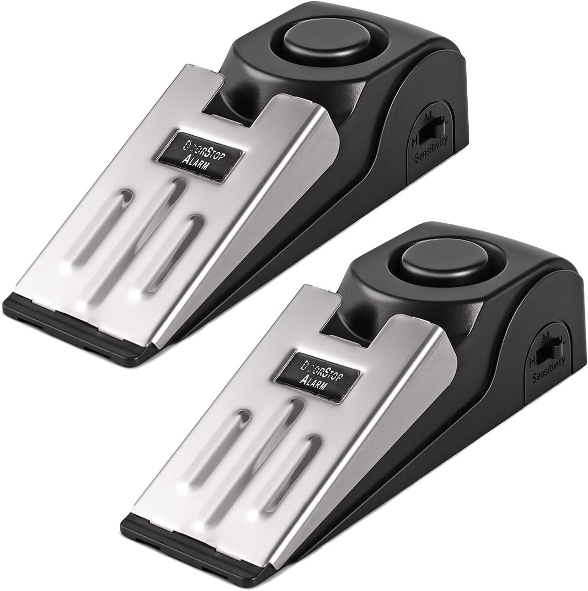 Door Stop Alarm, Door Stopper Security for Home Travel Apartment with 120DB S…