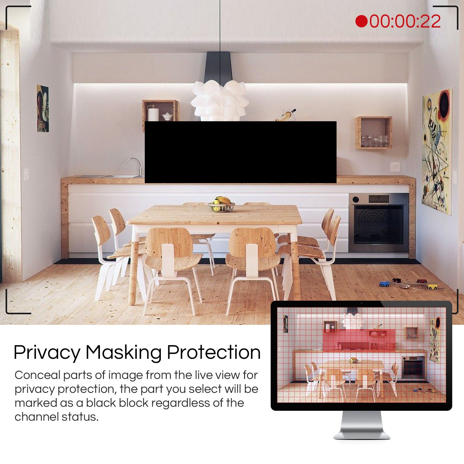 ZOSI 8CH 1080P DVR 2MP Home Security Surveillance Camera System CCTV 24/7 View