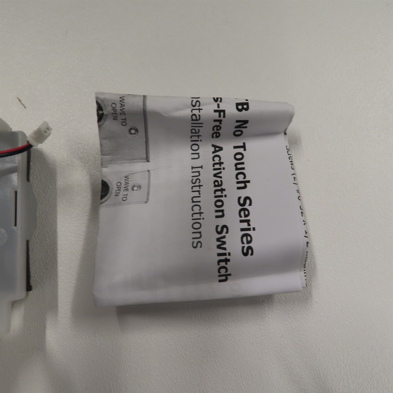 Alarm Controls NTB-1 No Touch Exit Motion Sensor, Single Gang, Silver Assa Abloy