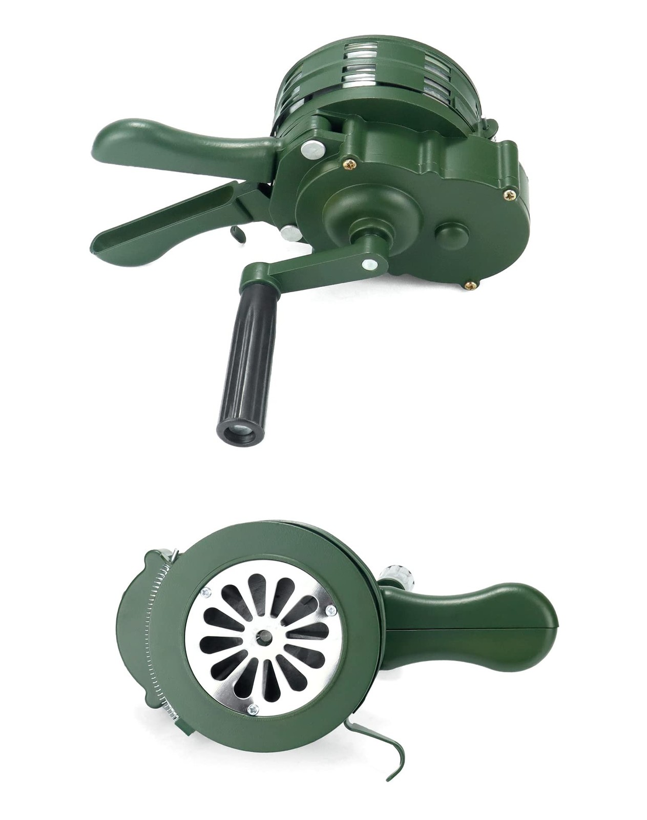 Hand Crank Siren Horn, Hand Loud Crank, Emergency Safety Manual Siren, Portab…