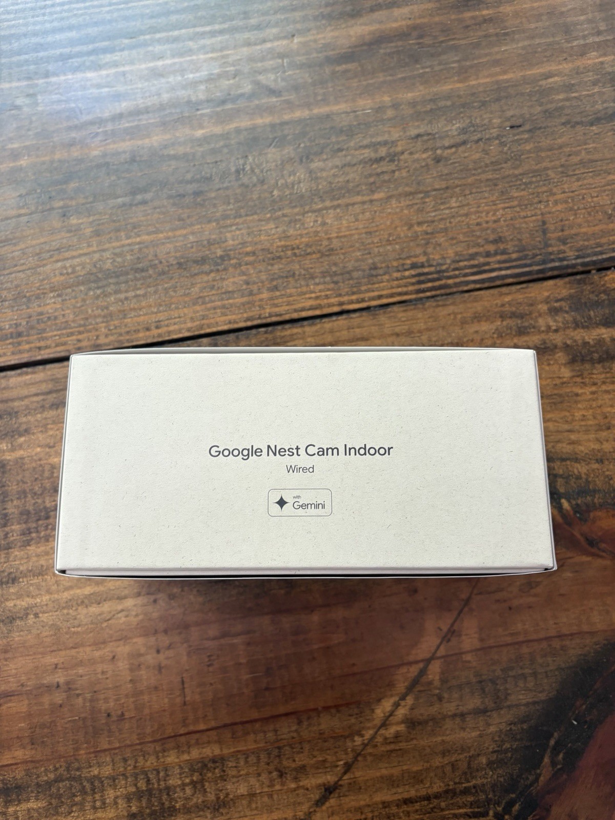 Google Nest Cam 2K Indoor Wired 3rd Gen Security Camera Hazel GA09975-US