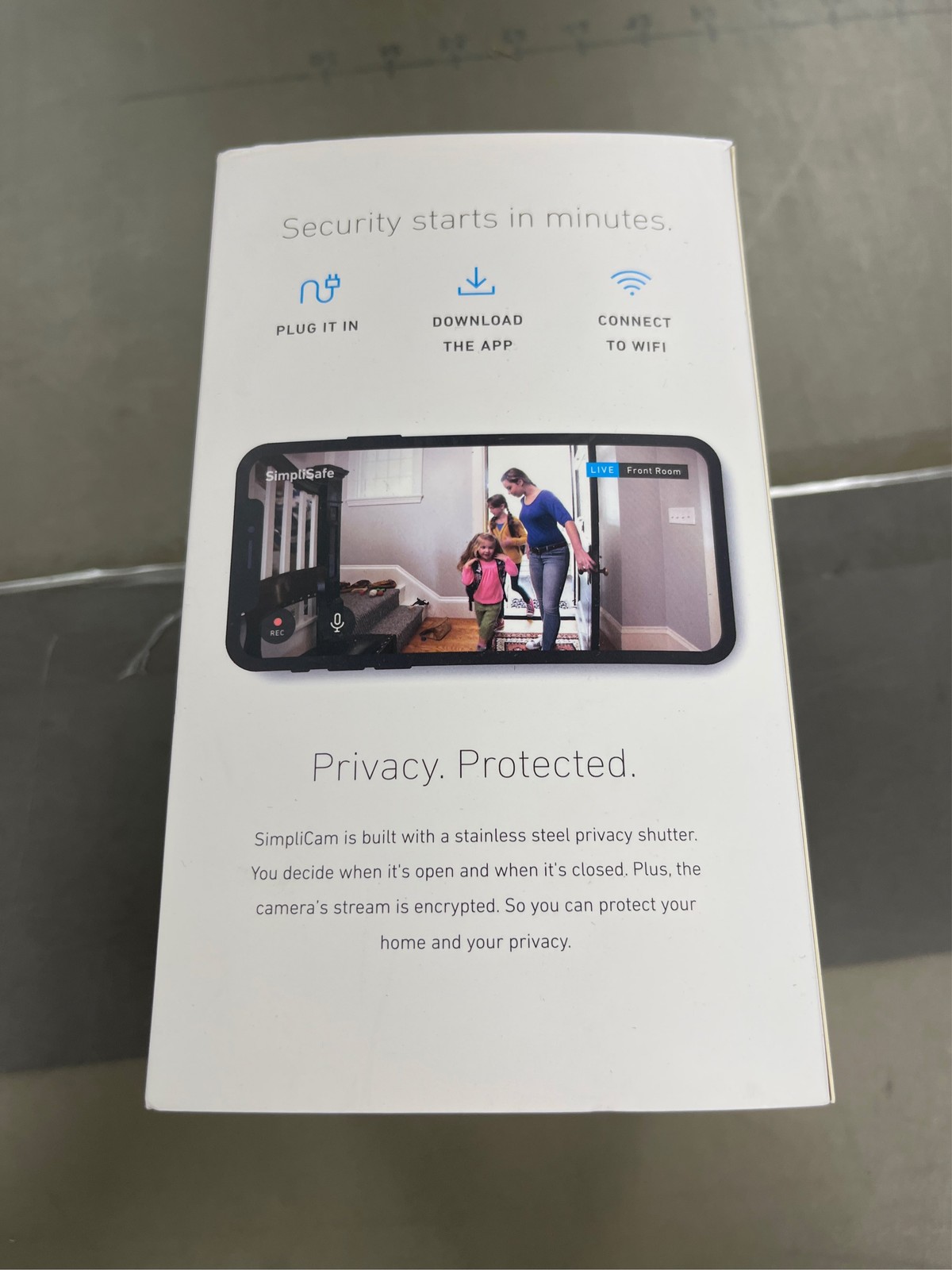 SimpliSafe Simplicam Indoor 1-Camera Hardwired Stick Up Cam Internet Cloud-bas 1