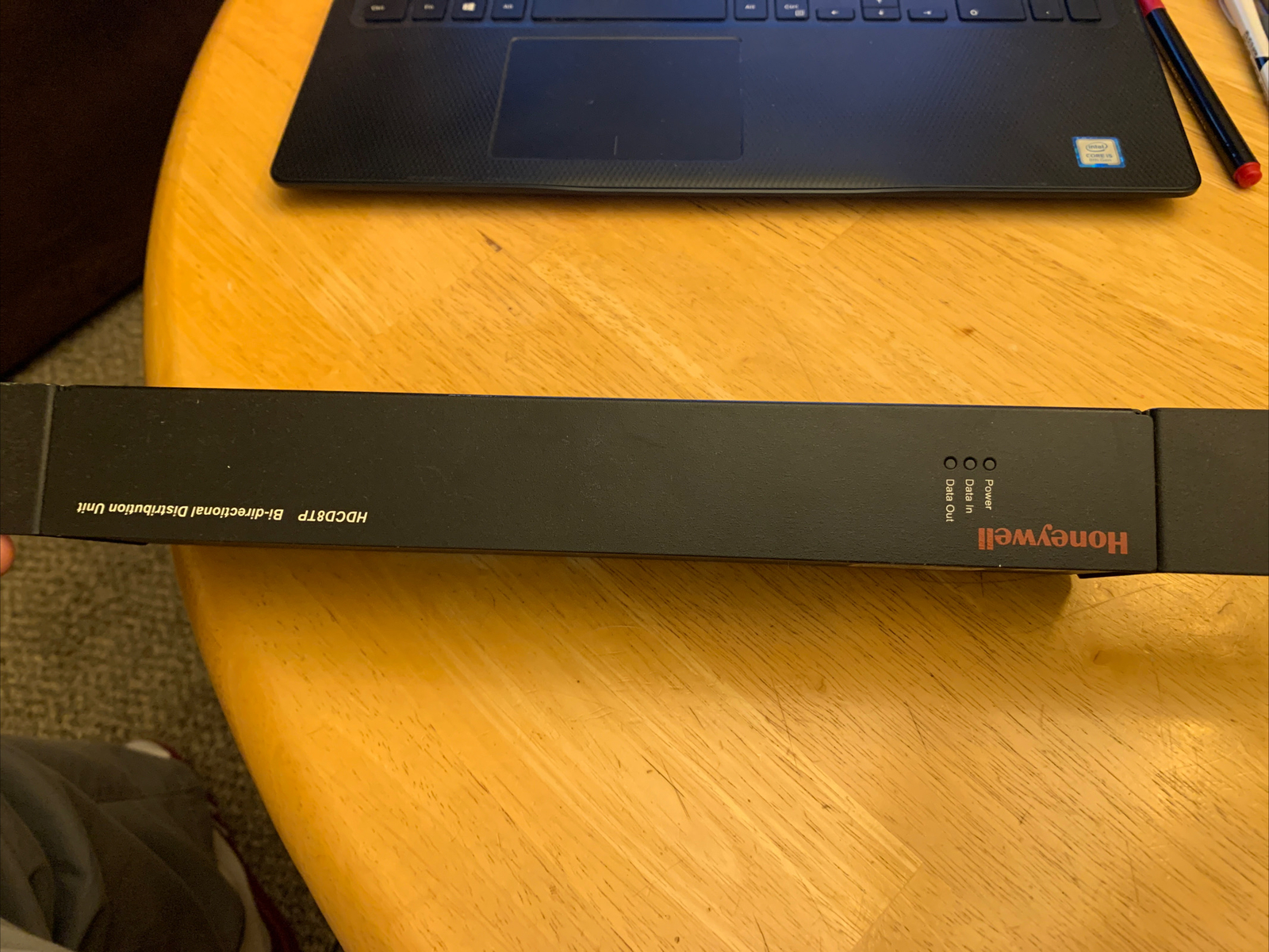 HONEYWELL HDCD8TP 8 PORT CODE BI-DIRECTIONAL DISTRIBUTION UNIT REV:D1 used test