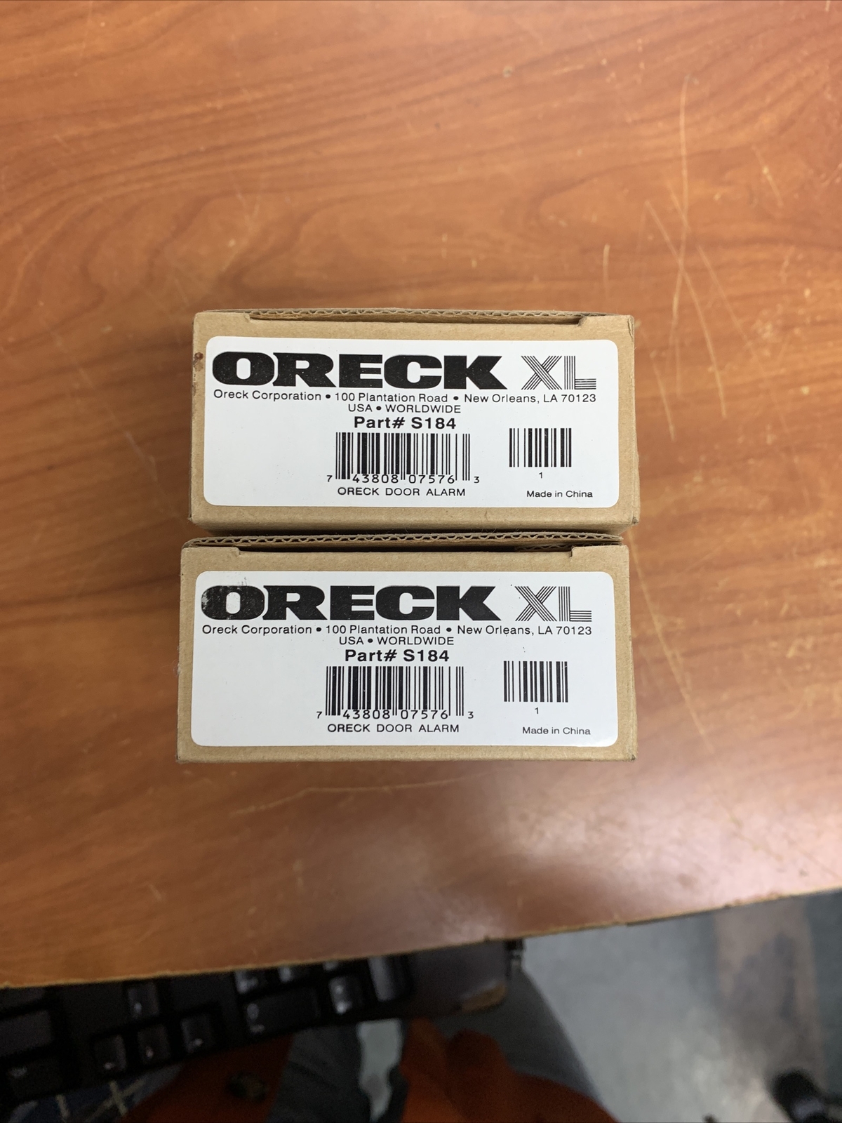 LOT OF 2 ORECK Home Security Safety Door Lock NO Safety Door Stop!!