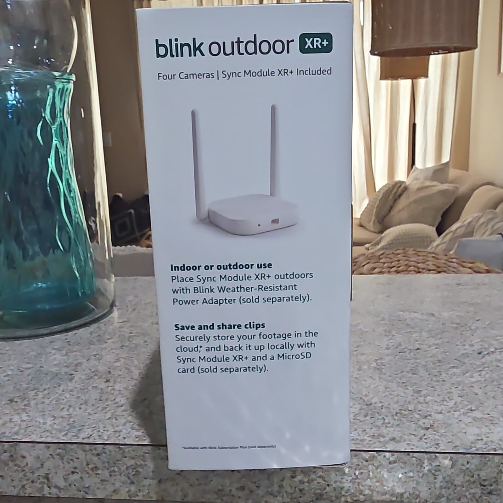 Blink Outdoor XR+ 4-Camera Wireless Wi-Fi Battery Outdoor System w/ Sync Module