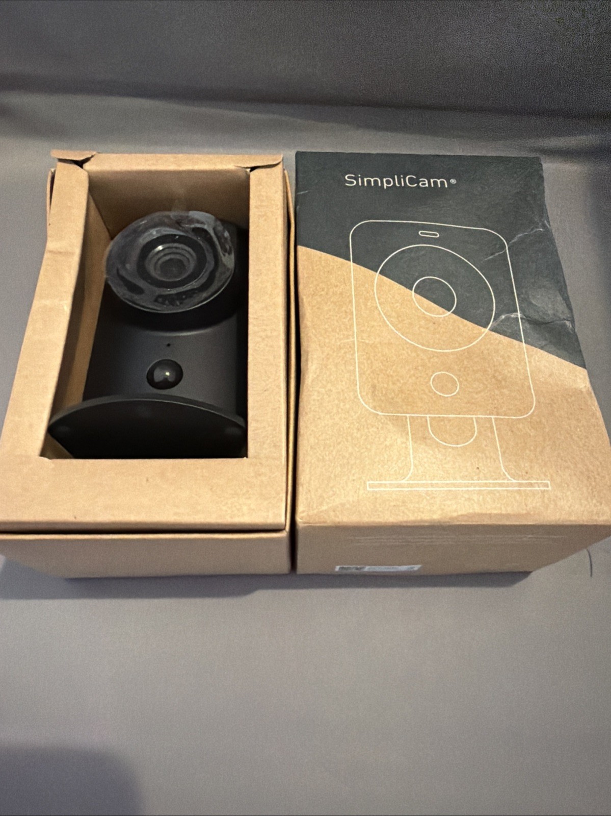 SimpliSafe Black Simplicam Security HD Camera New Open Box