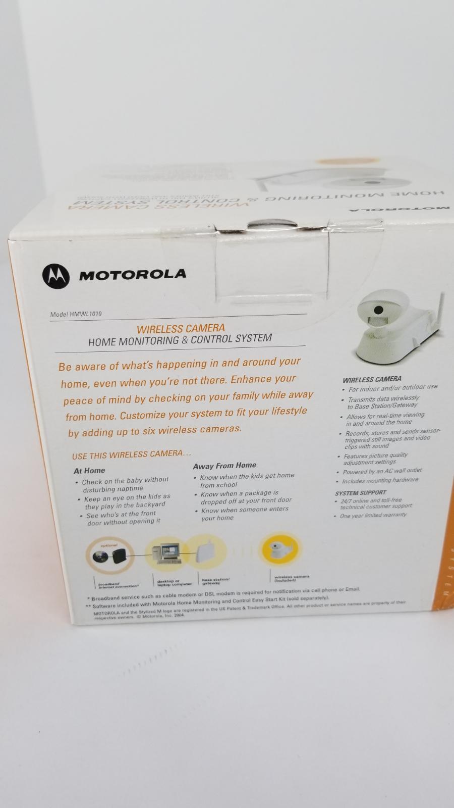 Motorola HMWL-1010 Home Monitoring & Control System – Wireless Camera