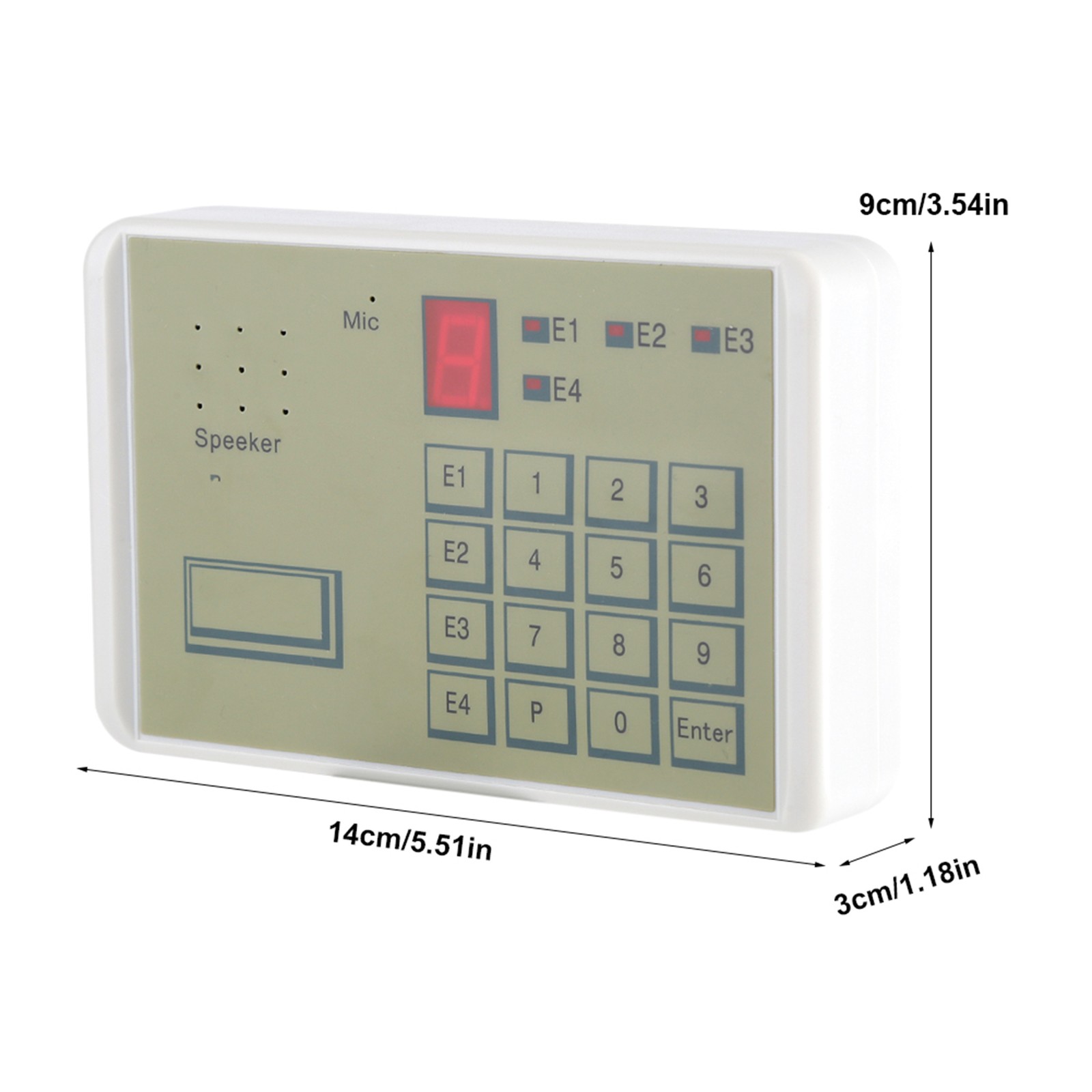 Wired Telephone Voice Auto-dialer Burglar Security House Alarm System New HG