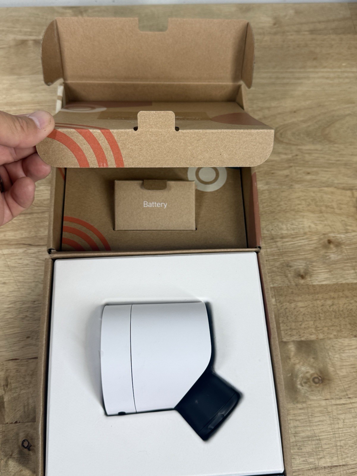SimpliSafe Wireless Outdoor 1080P Camera White CMOB1 New Open Box