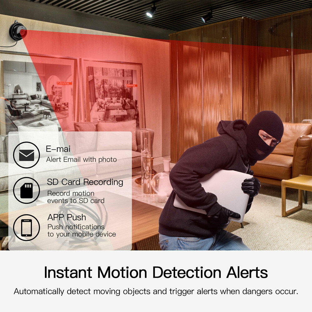 CCTV Camera WiFi 1080P Wireless IR Indoor Outdoor Security Night Vision Home CAM