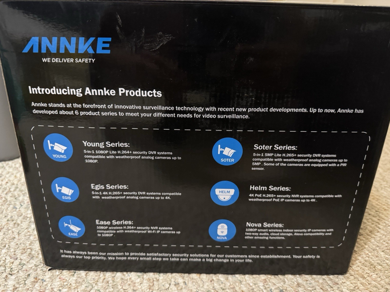 ANNKE 3K Lite 8 Security Camera System Outdoor with AI Human/Vehicle Detection
