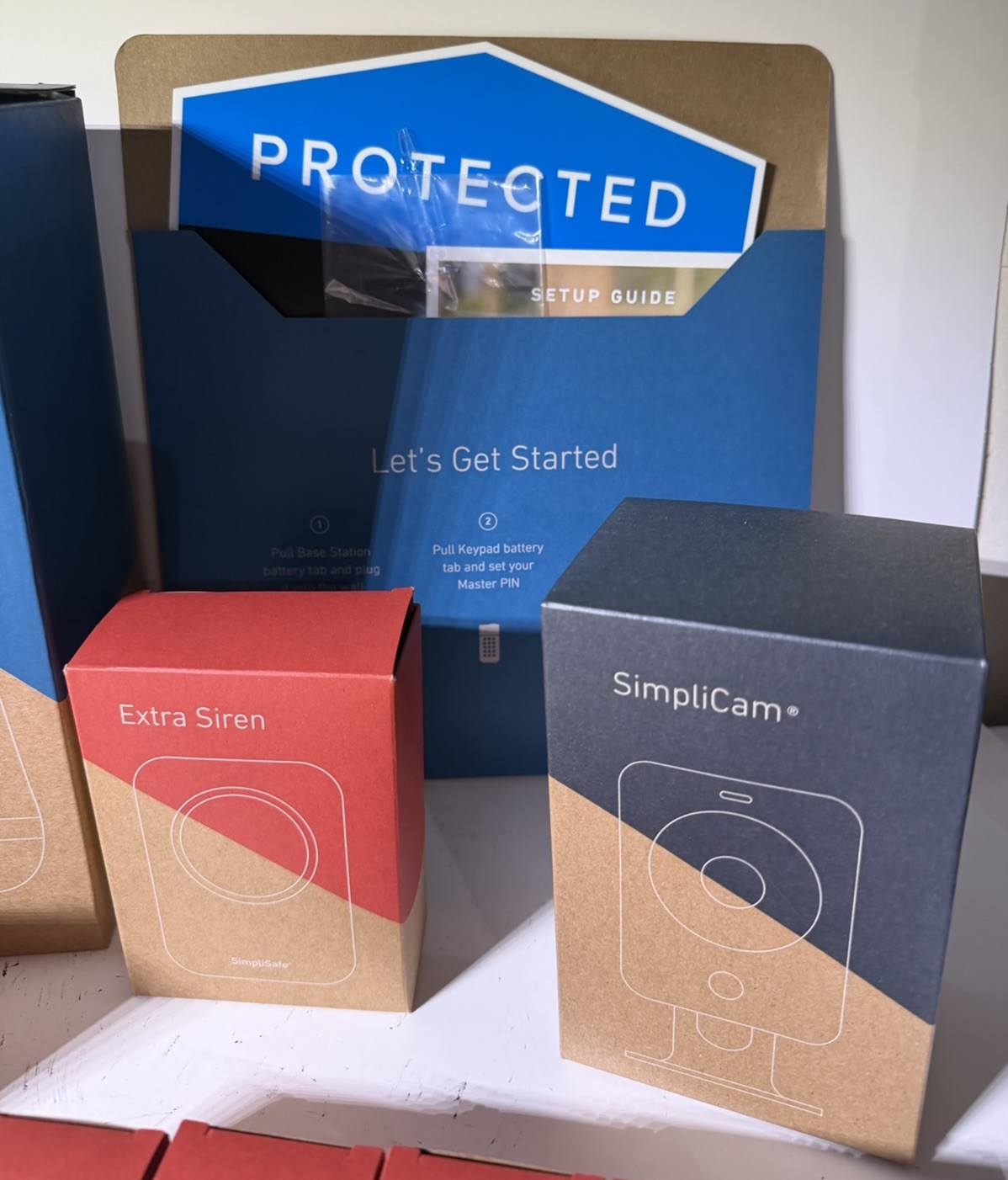 SimpliSafe Home Security System w/ Base Station Motion/Entry Sensors Keypad 11PC