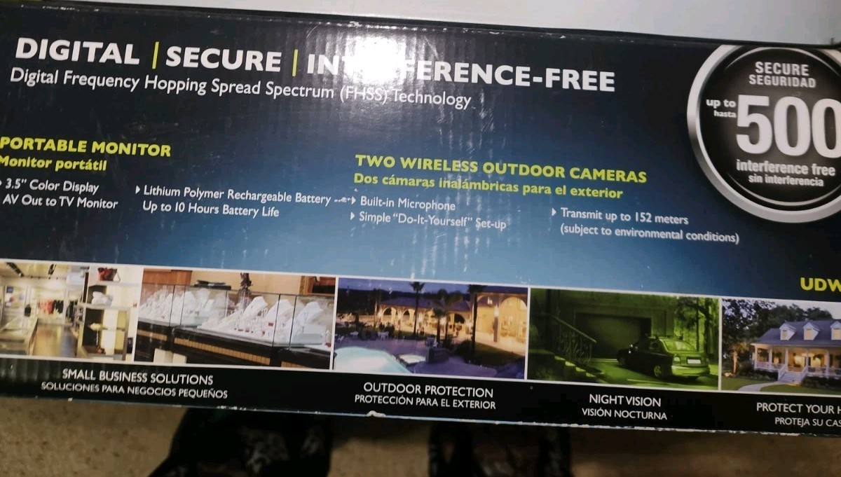 Uniden Wireless Security Surveillance System UDW155
