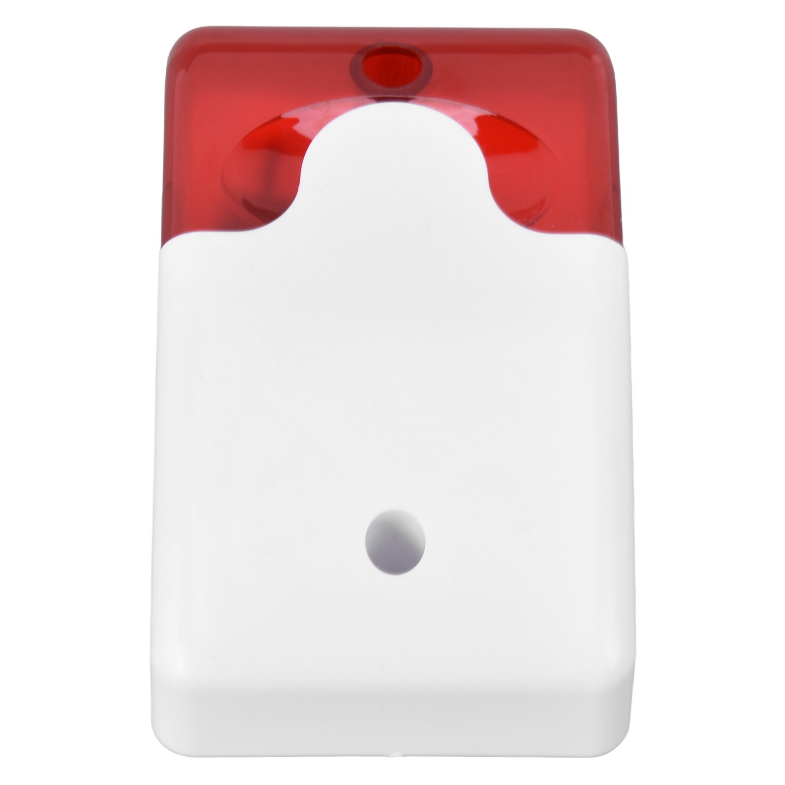 Mini Strobe Siren Wired Alarm Strobe Flashing Light Horn Flash Sound Siren F NEW
