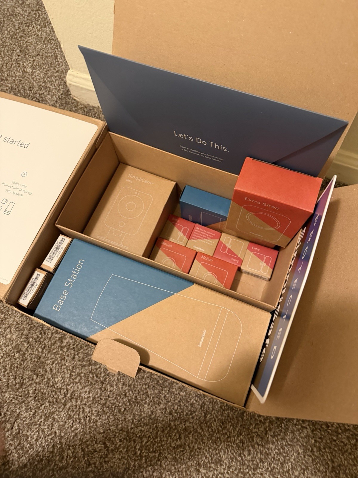 SimpliSafe Gen 3 custom 16-Piece Home Security System Lot-Brand New+30 Day Trial